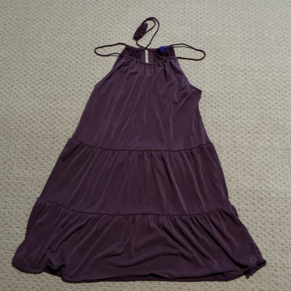 Aeropostale Purple Halter Neck Dress